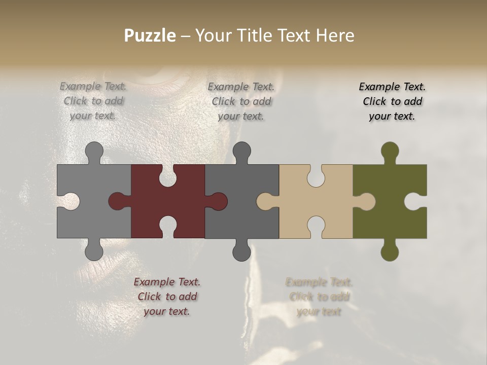 Material Texture Retro PowerPoint Template