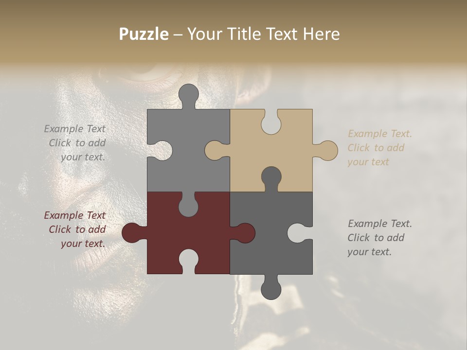 Material Texture Retro PowerPoint Template