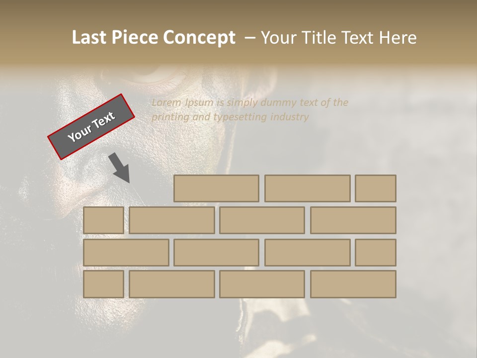 Material Texture Retro PowerPoint Template