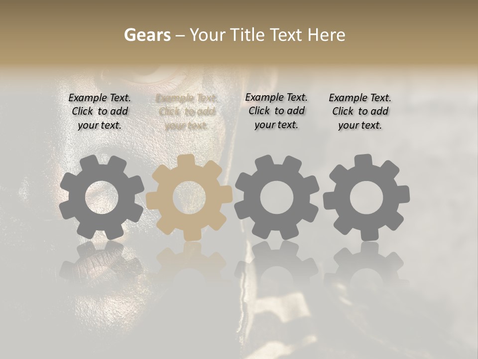 Material Texture Retro PowerPoint Template