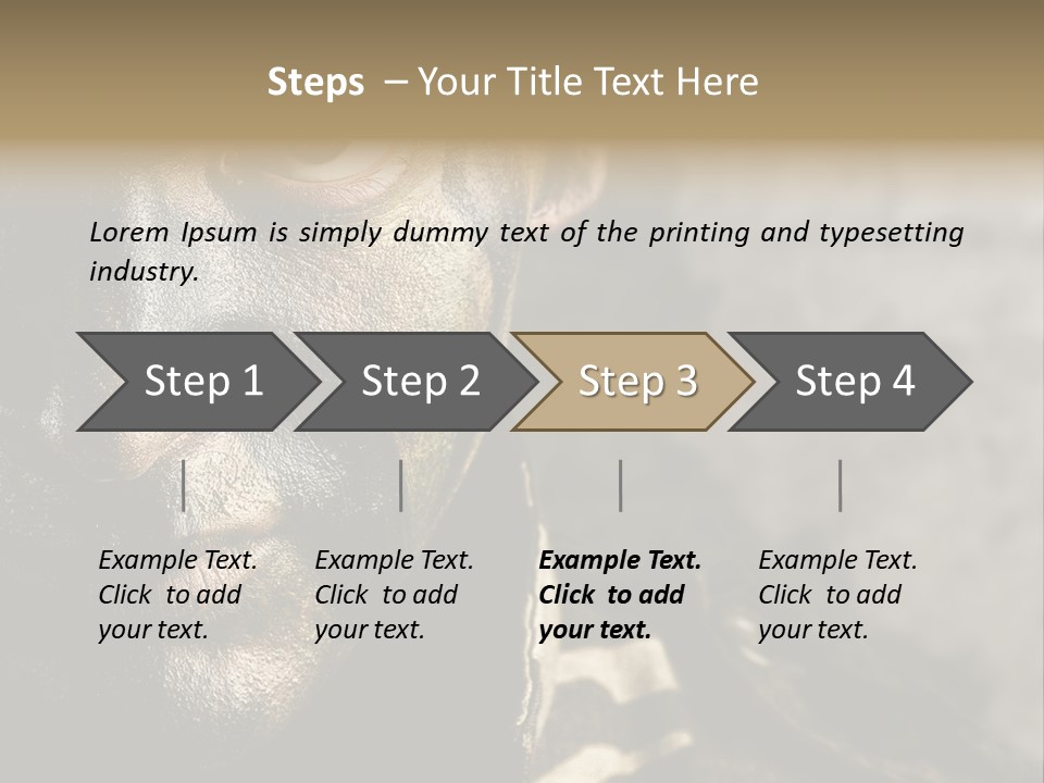 Material Texture Retro PowerPoint Template