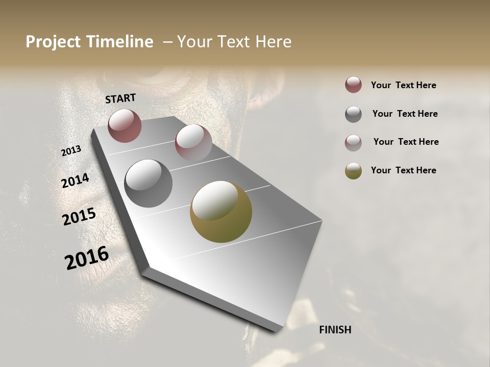 Material Texture Retro PowerPoint Template
