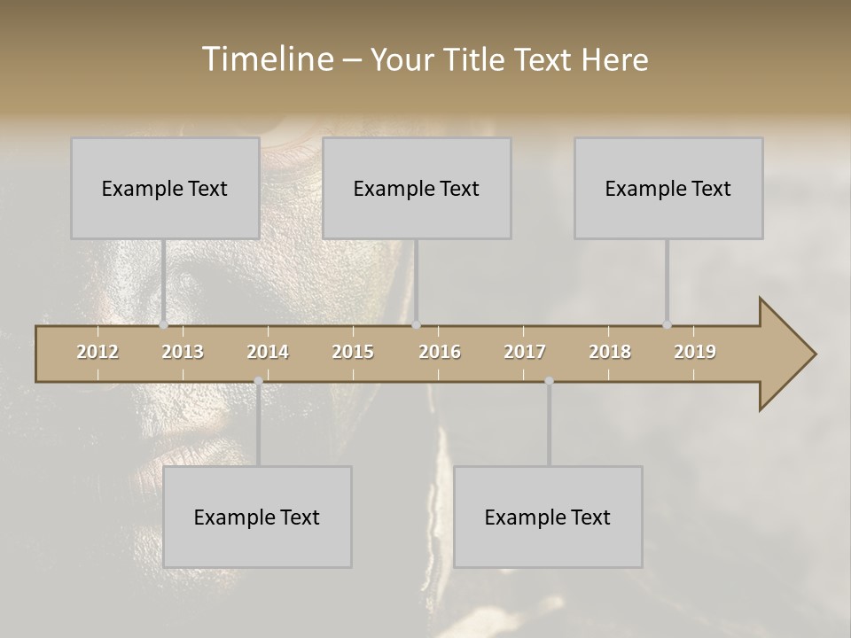 Material Texture Retro PowerPoint Template