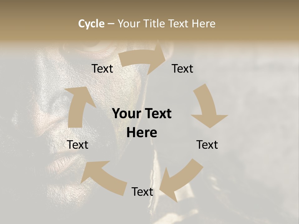 Material Texture Retro PowerPoint Template