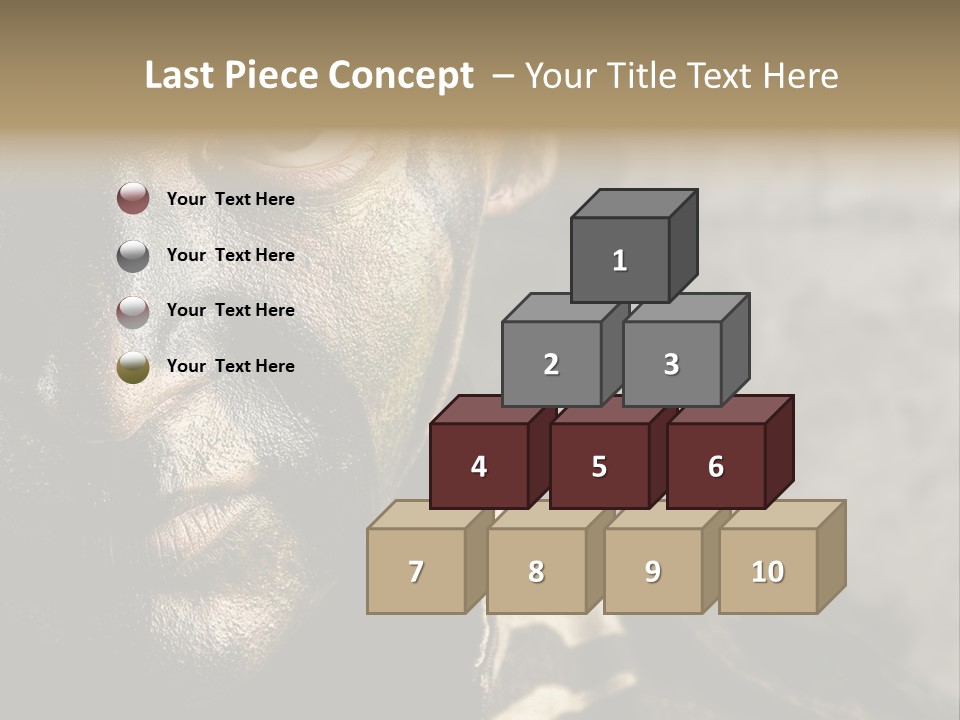 Material Texture Retro PowerPoint Template