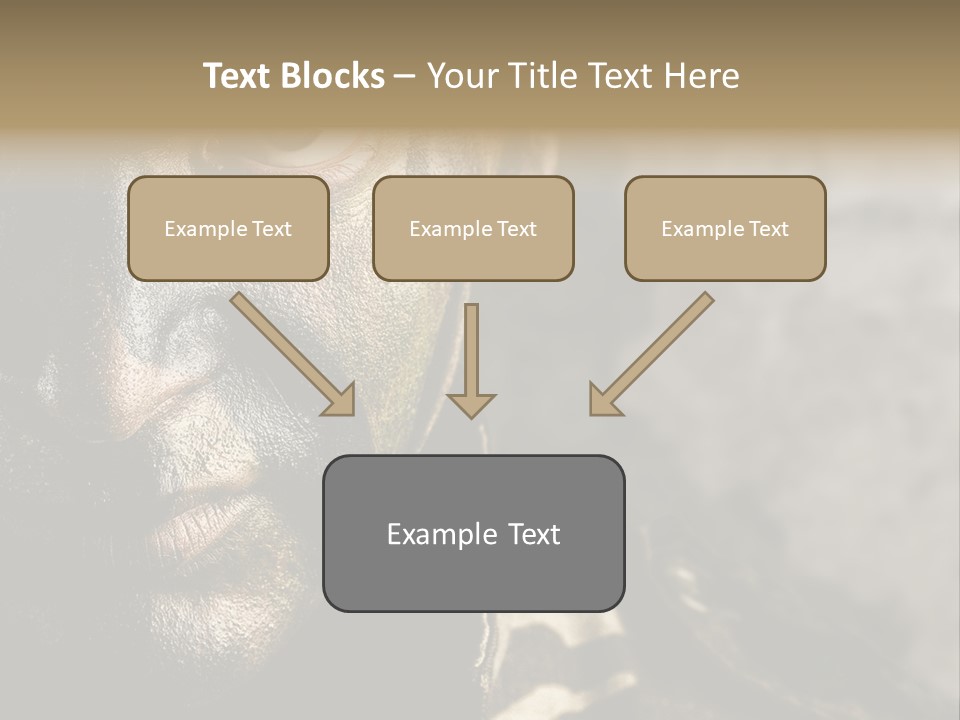 Material Texture Retro PowerPoint Template