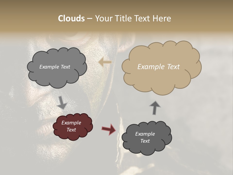 Material Texture Retro PowerPoint Template