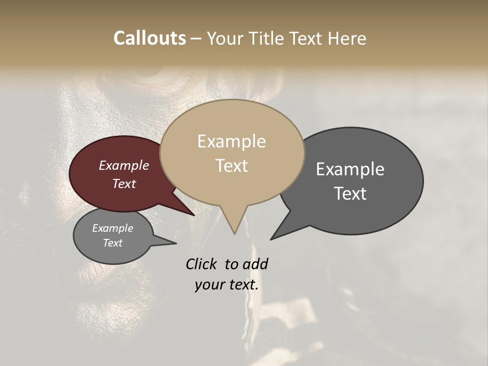 Material Texture Retro PowerPoint Template