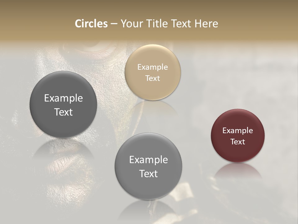 Material Texture Retro PowerPoint Template