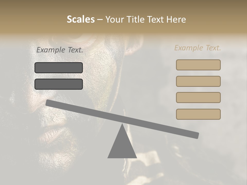 Material Texture Retro PowerPoint Template