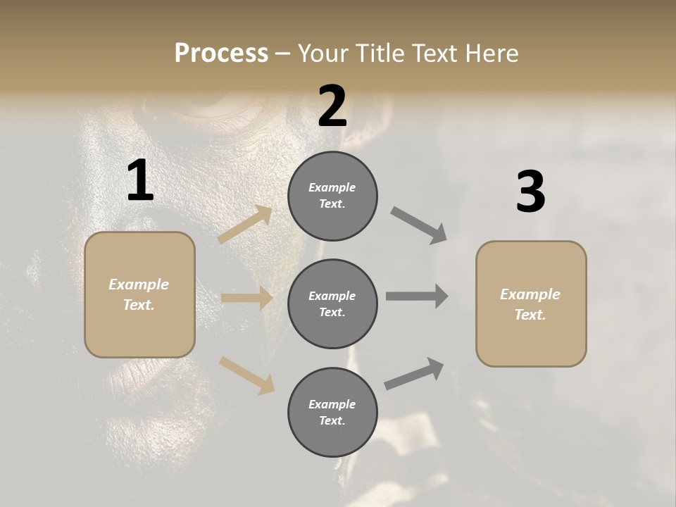Material Texture Retro PowerPoint Template