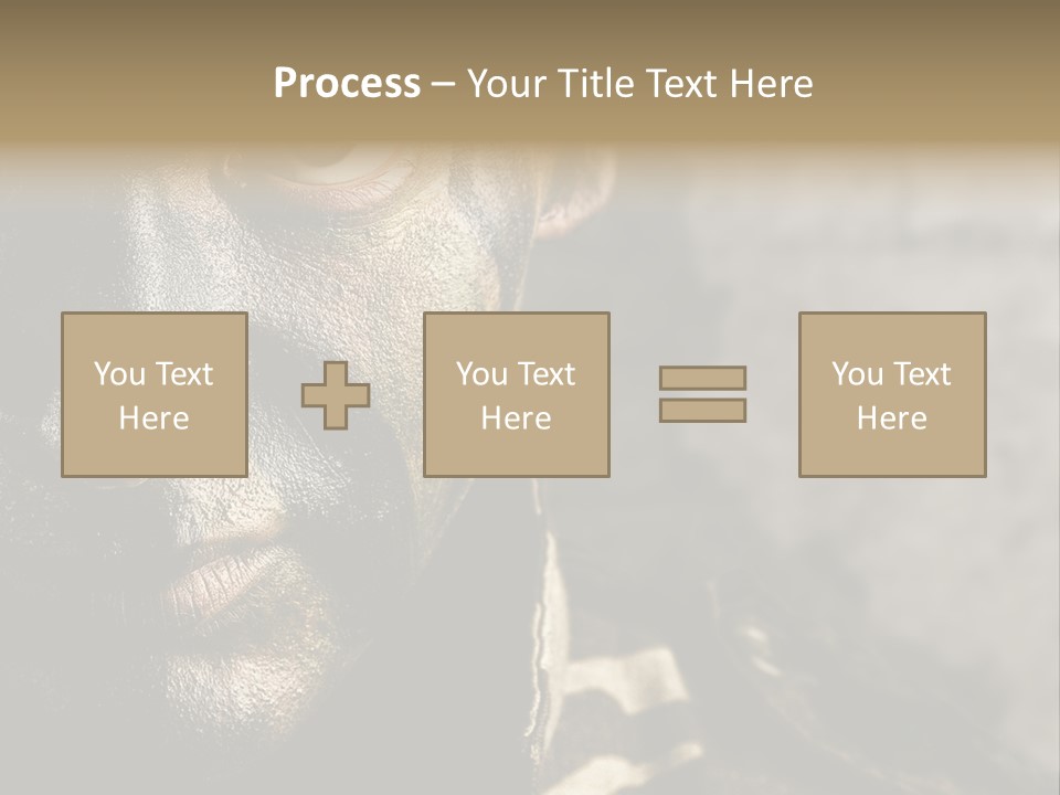 Material Texture Retro PowerPoint Template