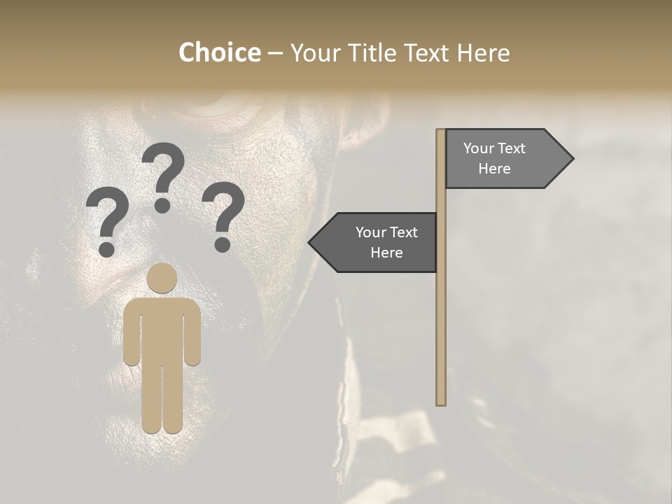 Material Texture Retro PowerPoint Template