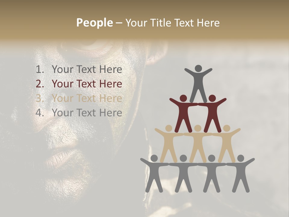 Material Texture Retro PowerPoint Template