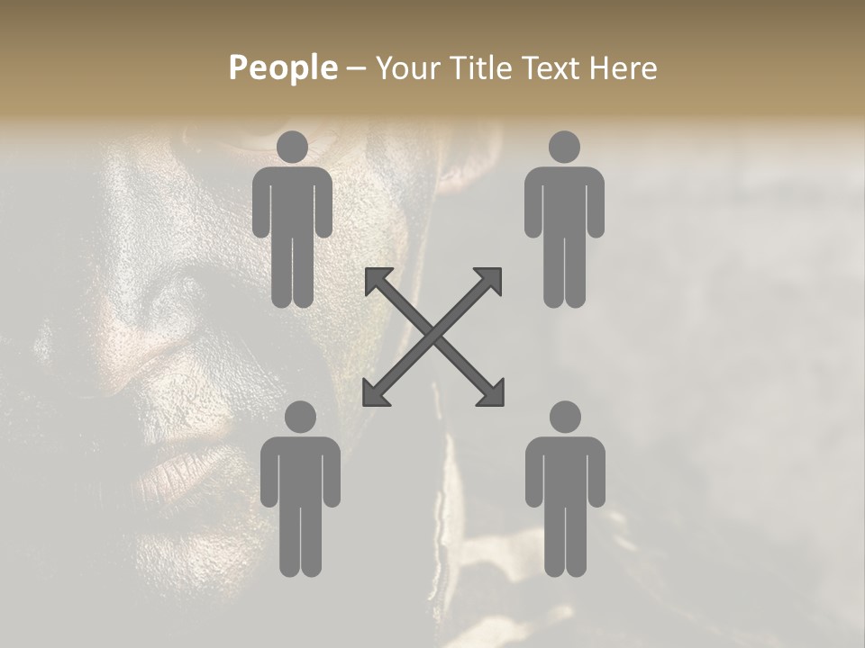 Material Texture Retro PowerPoint Template