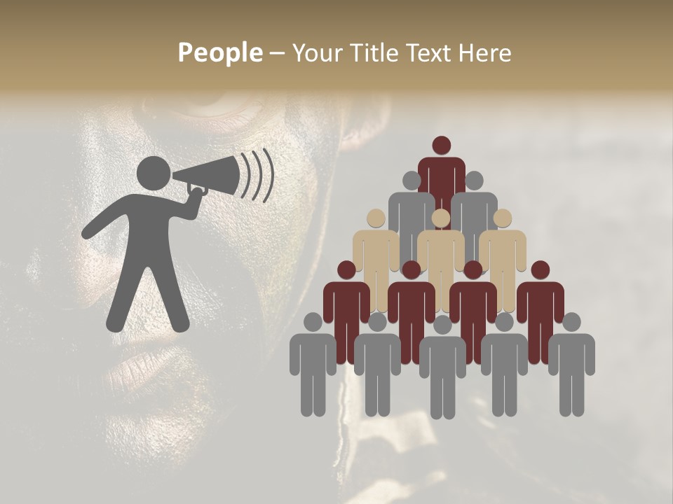 Material Texture Retro PowerPoint Template