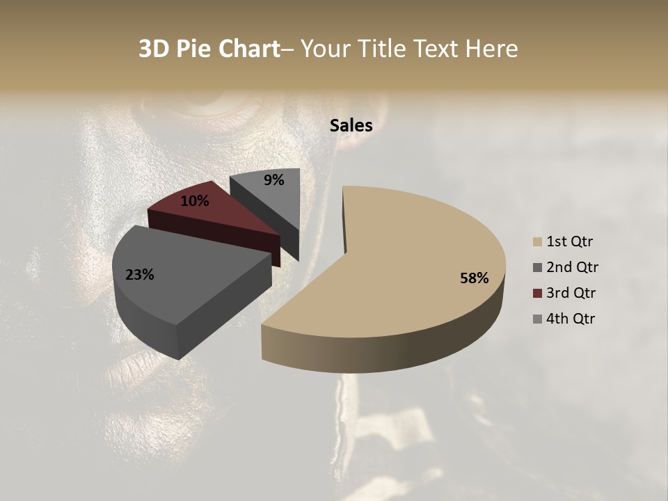 Material Texture Retro PowerPoint Template