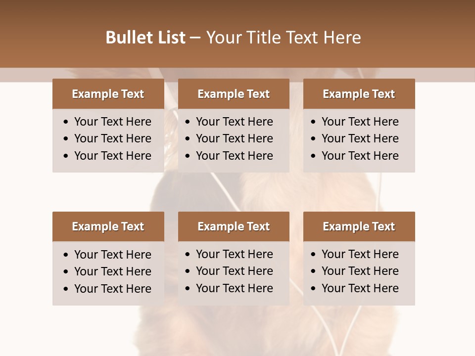 Dog Canine Puppy PowerPoint Template