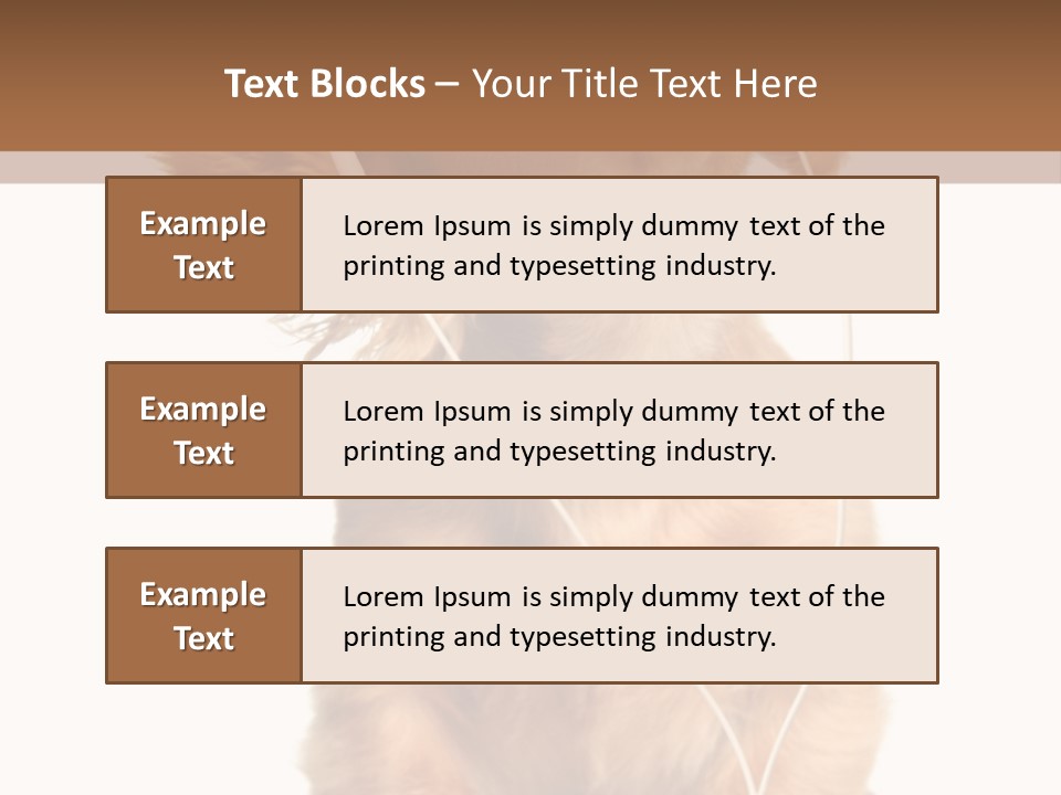 Dog Canine Puppy PowerPoint Template