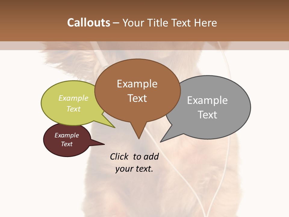 Dog Canine Puppy PowerPoint Template