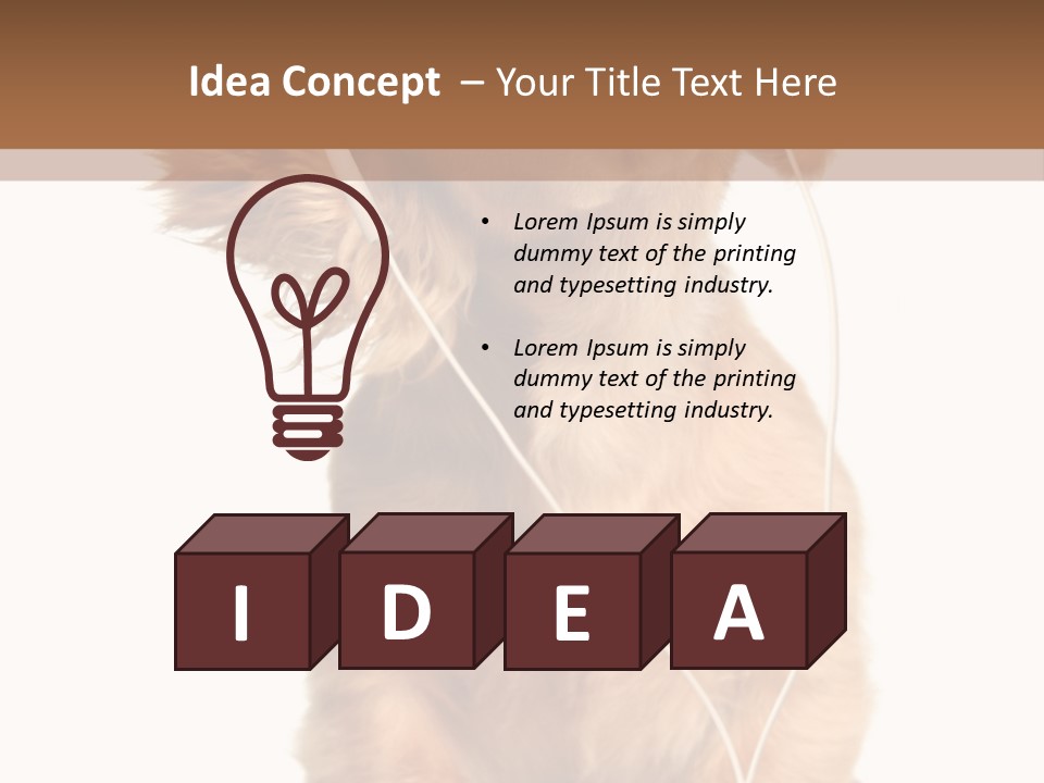 Dog Canine Puppy PowerPoint Template