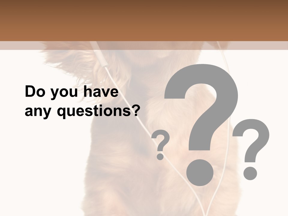 Dog Canine Puppy PowerPoint Template