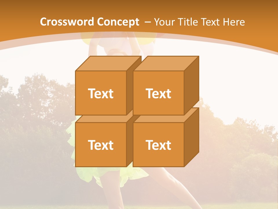 Carefree Clear Slim PowerPoint Template