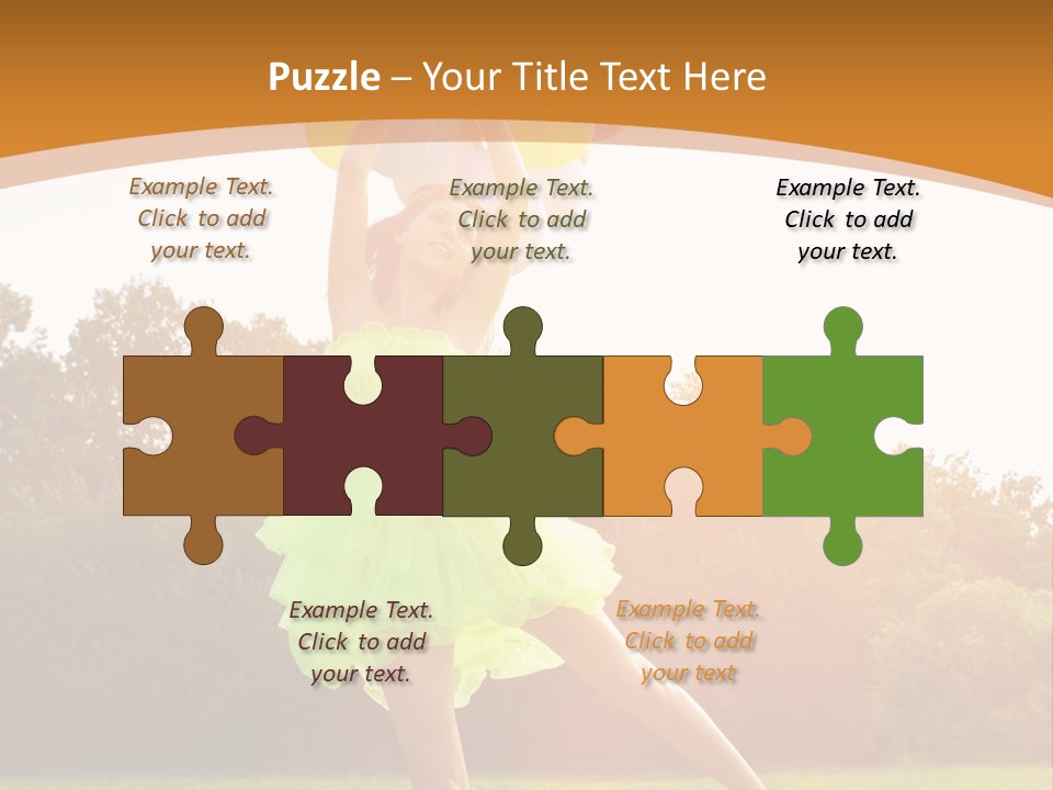 Carefree Clear Slim PowerPoint Template