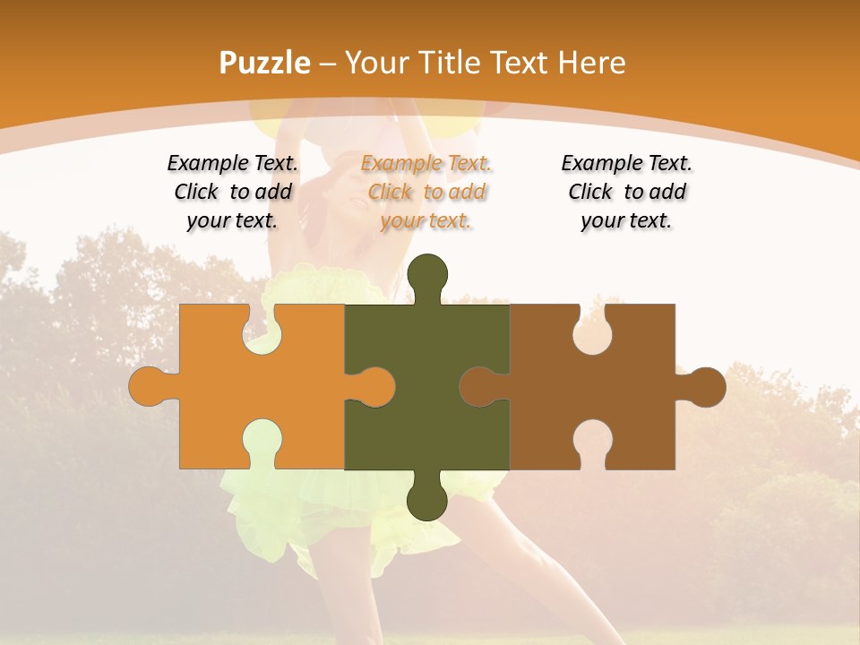 Carefree Clear Slim PowerPoint Template