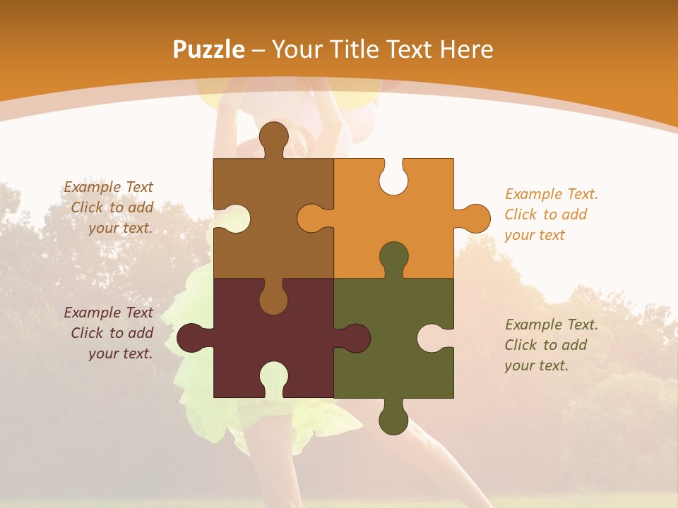 Carefree Clear Slim PowerPoint Template