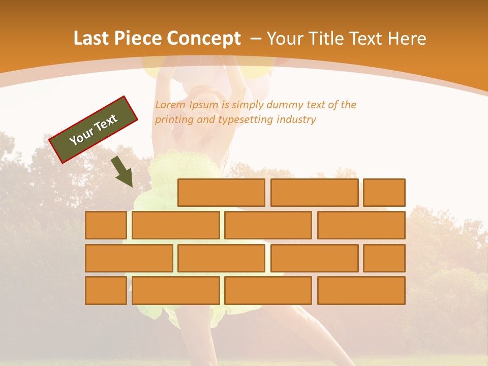 Carefree Clear Slim PowerPoint Template