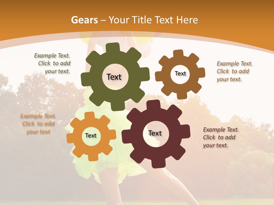 Carefree Clear Slim PowerPoint Template