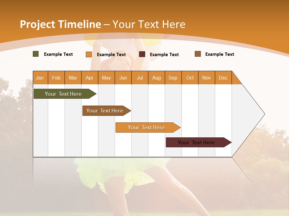 Carefree Clear Slim PowerPoint Template