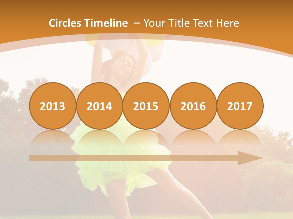 Carefree Clear Slim PowerPoint Template