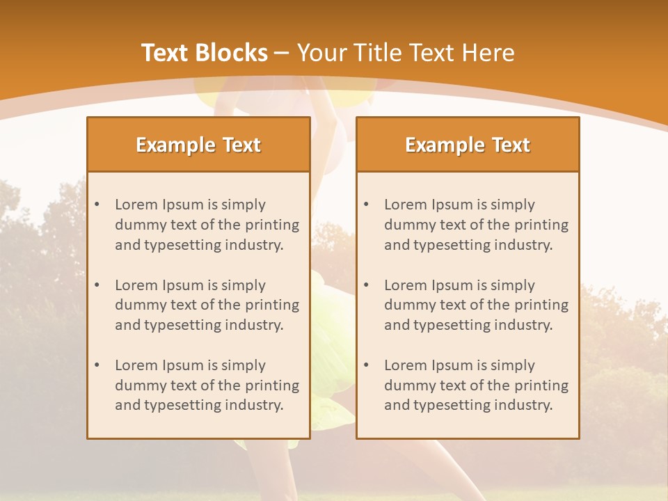 Carefree Clear Slim PowerPoint Template
