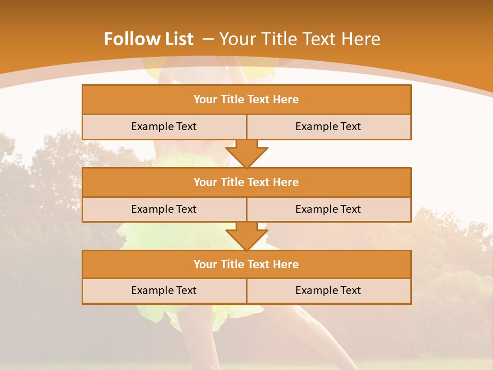 Carefree Clear Slim PowerPoint Template