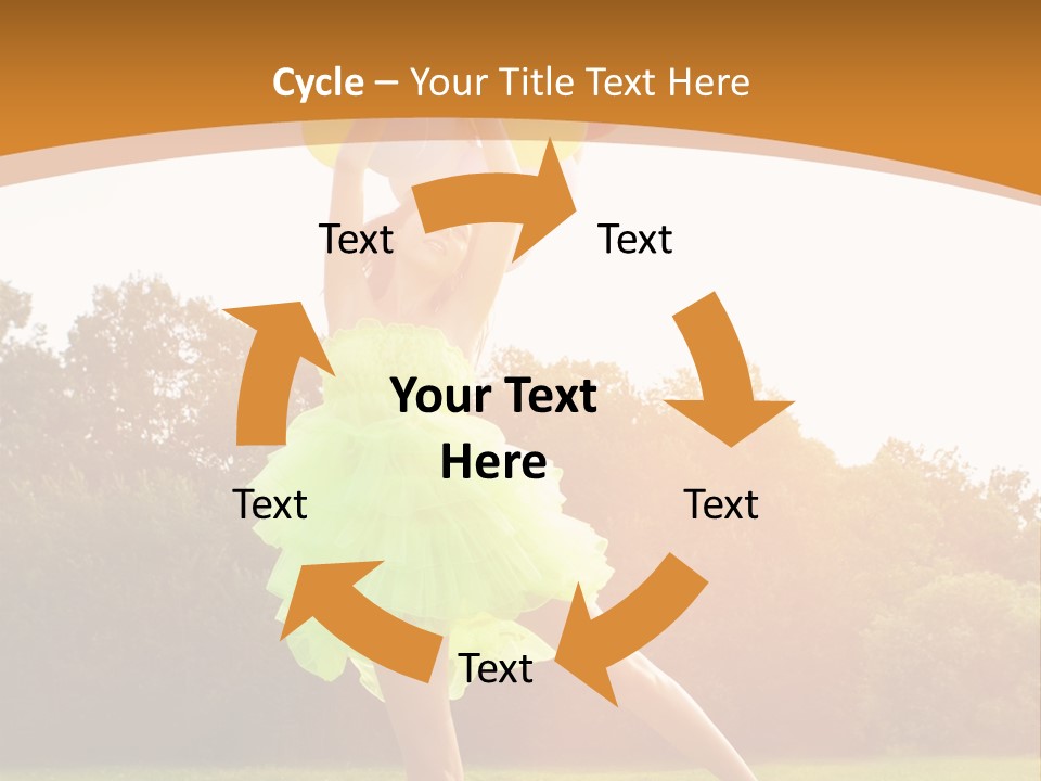 Carefree Clear Slim PowerPoint Template