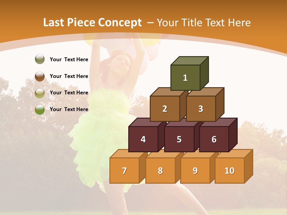 Carefree Clear Slim PowerPoint Template