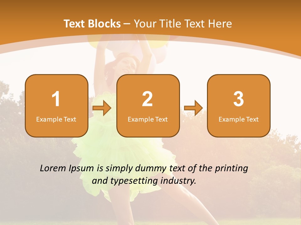 Carefree Clear Slim PowerPoint Template