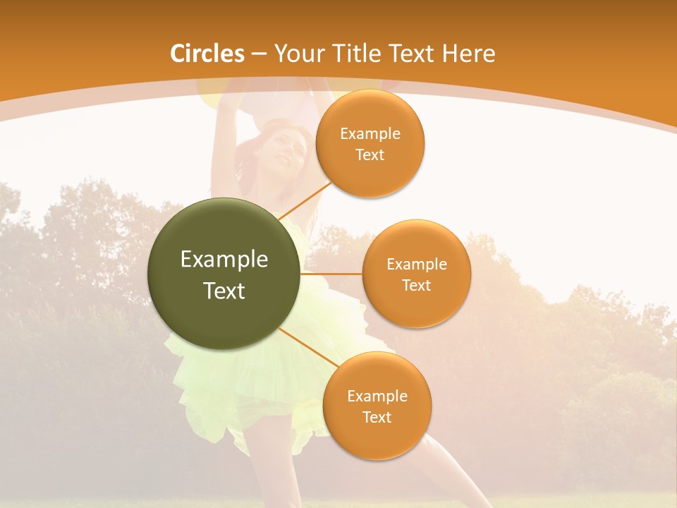 Carefree Clear Slim PowerPoint Template