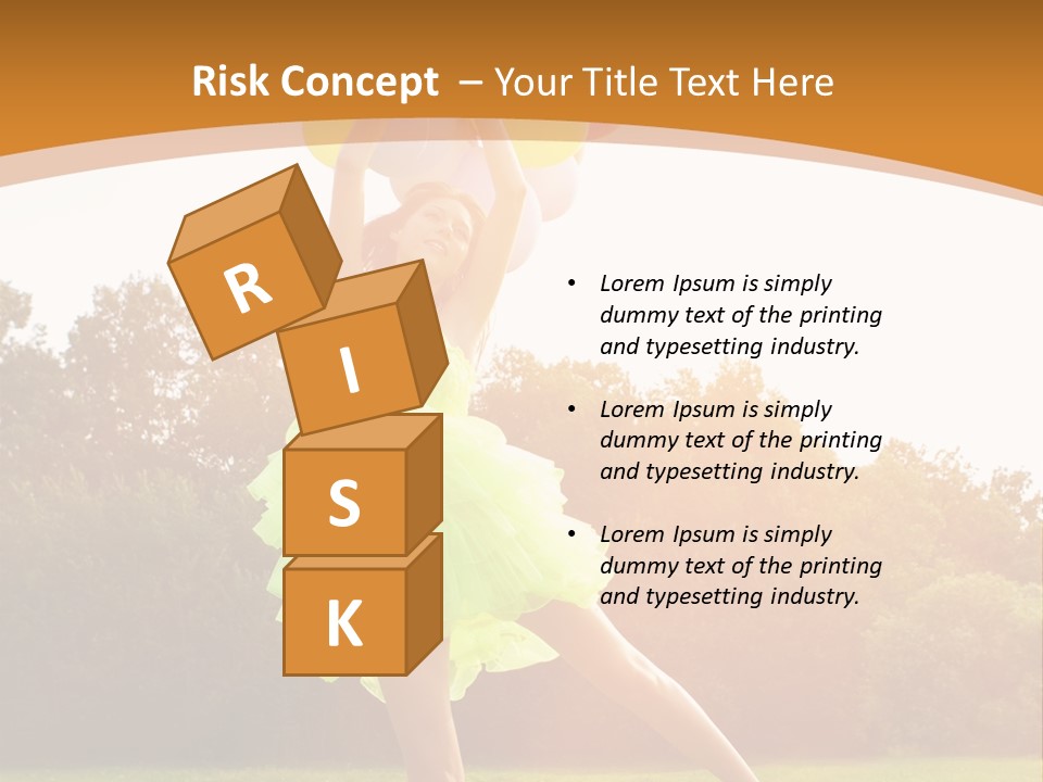 Carefree Clear Slim PowerPoint Template