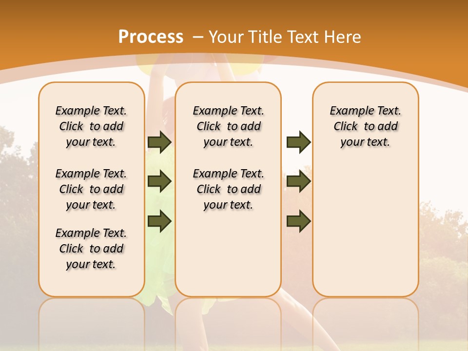 Carefree Clear Slim PowerPoint Template