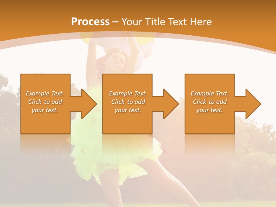Carefree Clear Slim PowerPoint Template