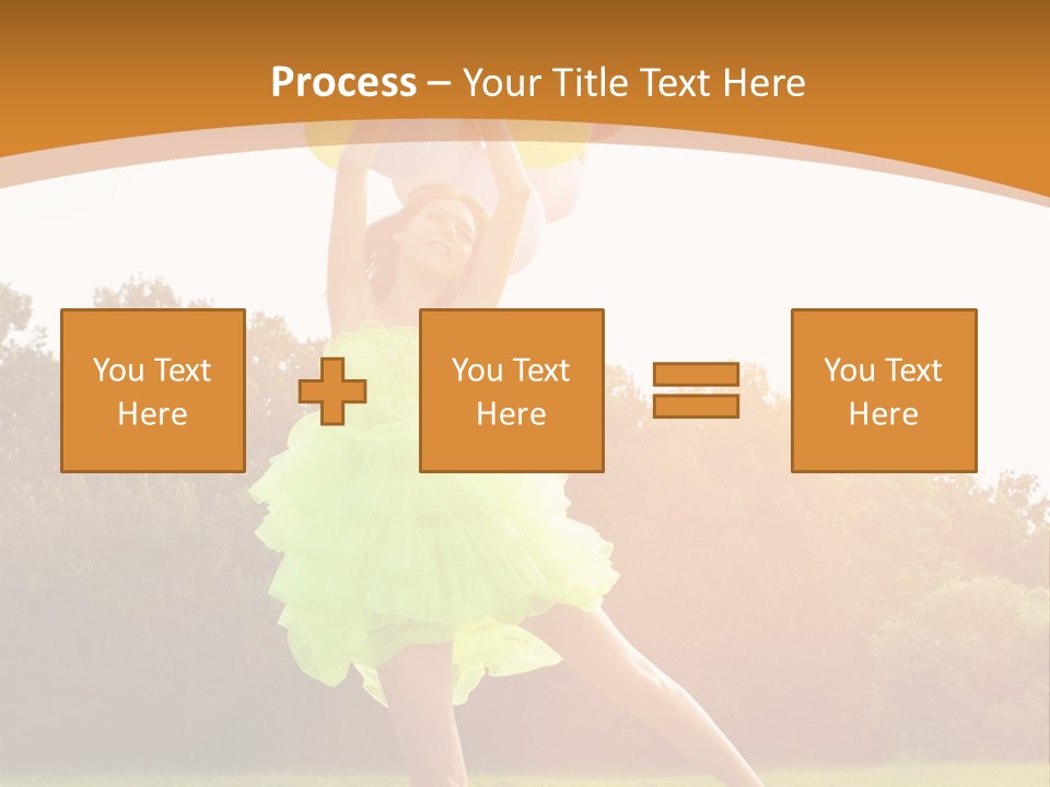 Carefree Clear Slim PowerPoint Template