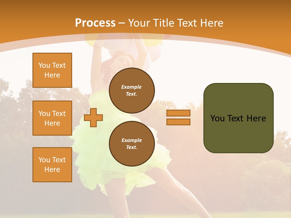 Carefree Clear Slim PowerPoint Template