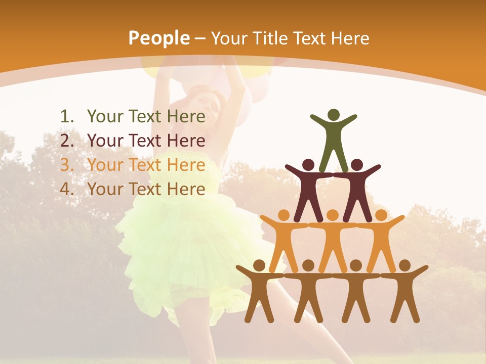 Carefree Clear Slim PowerPoint Template