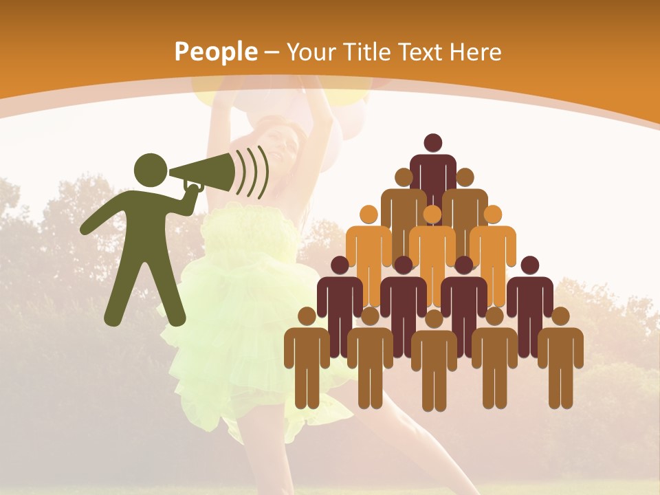 Carefree Clear Slim PowerPoint Template