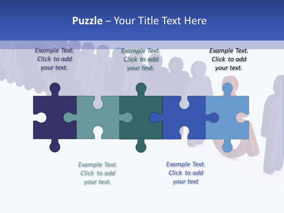 Women Wait Sign PowerPoint Template