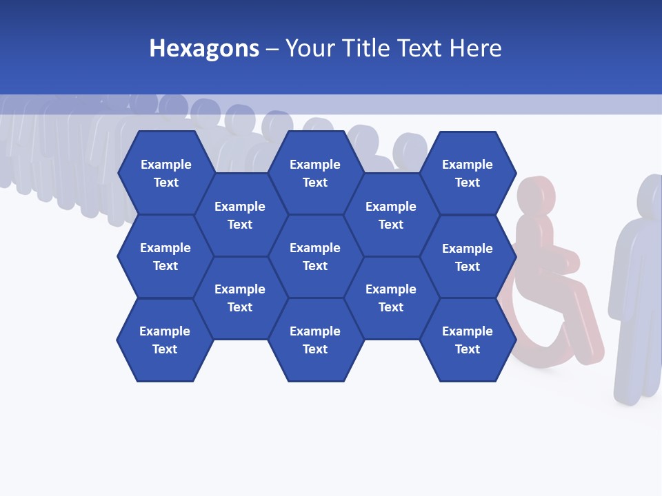 Women Wait Sign PowerPoint Template