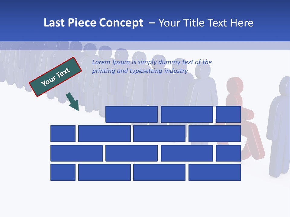 Women Wait Sign PowerPoint Template